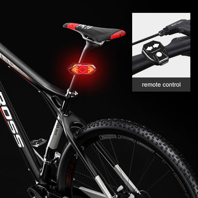 Luz led freno + intermitentes Wireless para Bicicleta